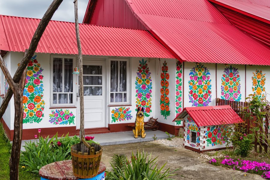 malowany dom zalipie
