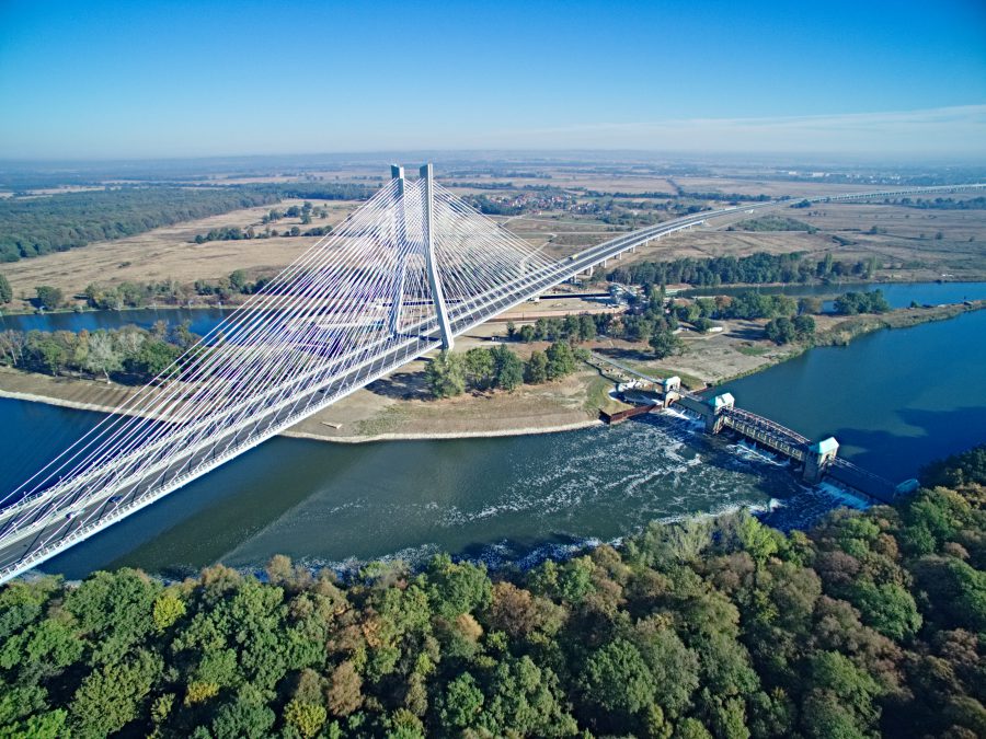 most rędziński wrocław AOW Artur Kowalczyk najwyższy most w Polsce