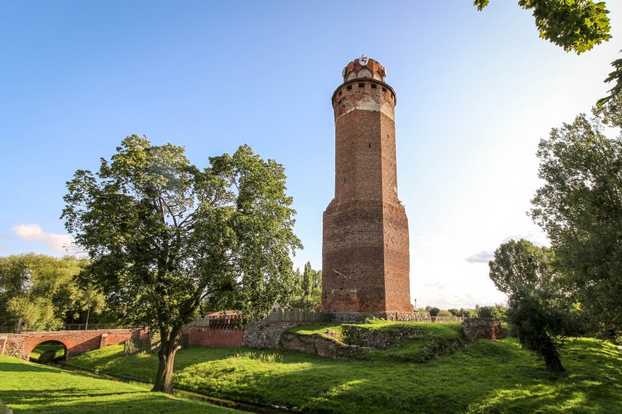 wieża Pozostałość zamku w Brodnicy