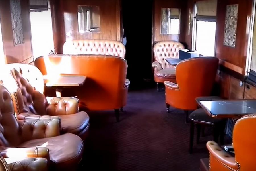 Opuszczony Orient Express w Małaszewiczach – salonka