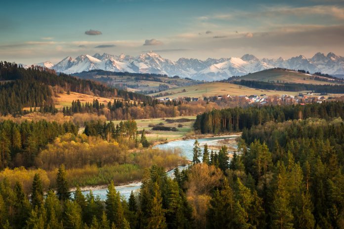 panorama tatry jesień