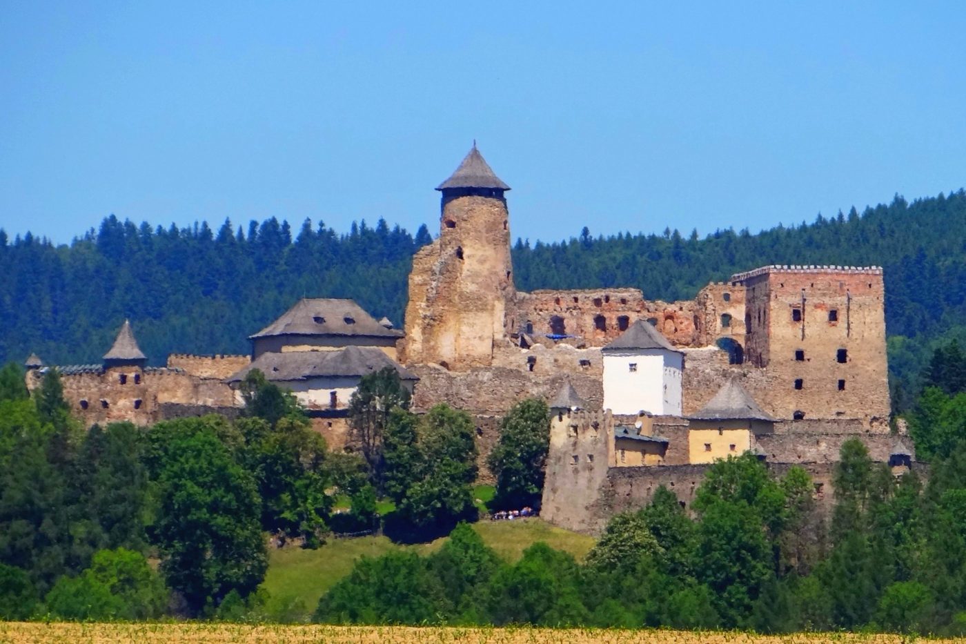 Zamek w Starej Lubowli