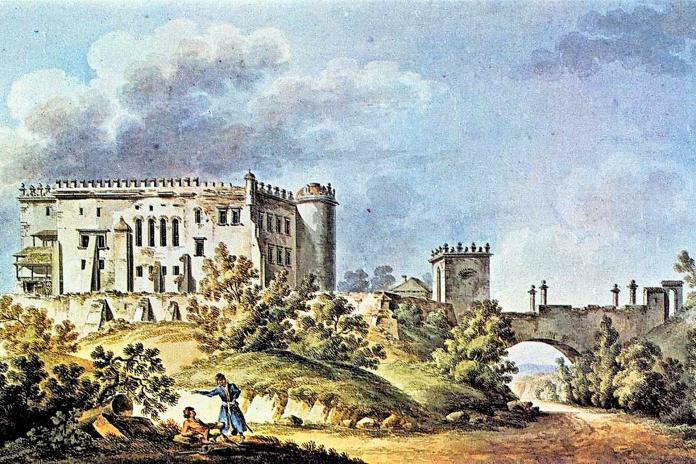 świętokrzyskie atrakcje Zamek w Ossolinie