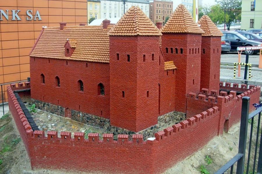 Makieta zamku w Bydgoszczy