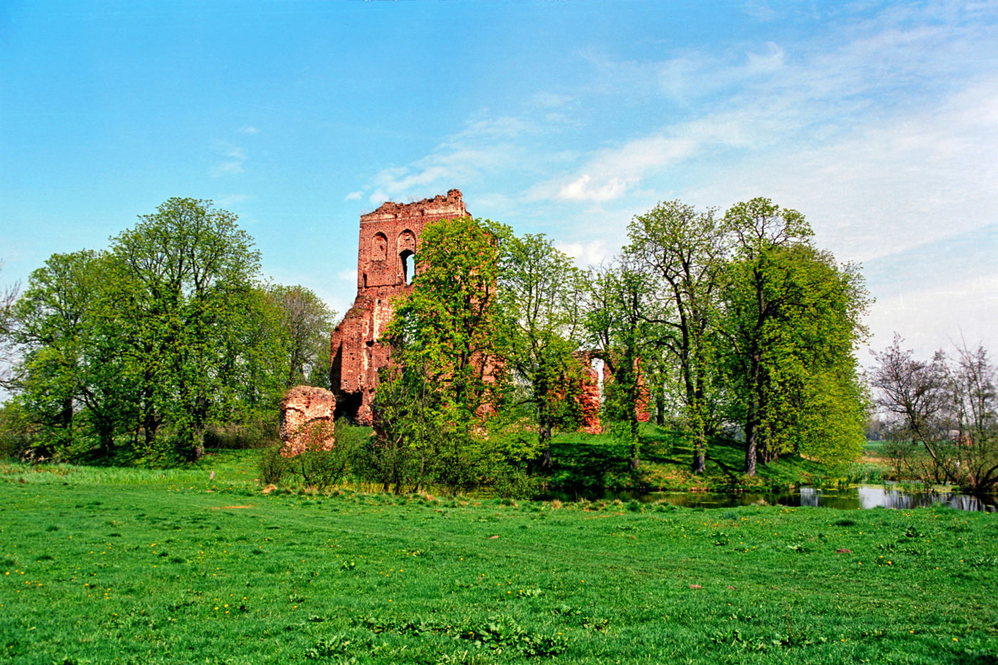 Zamek w Borysłowicach Zamkowych