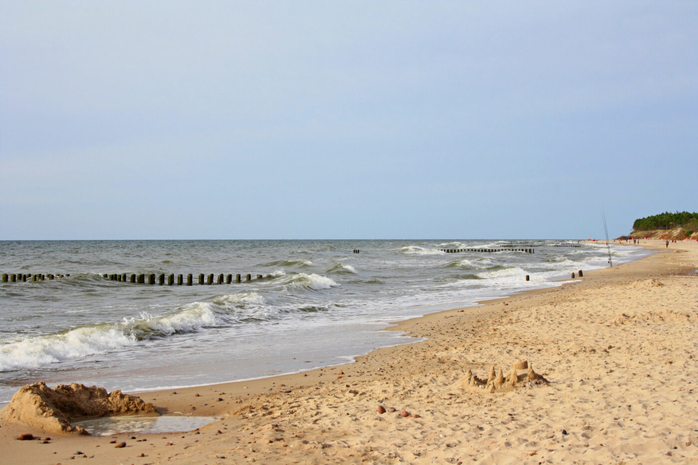 Plaża w Wiciu w gminie Darłowo